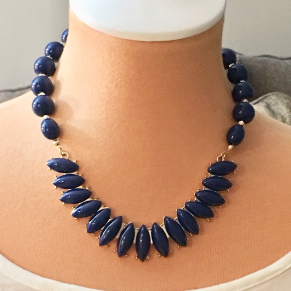 NWOT Premier Designs In The Navy Necklace - Picture 8 of 10